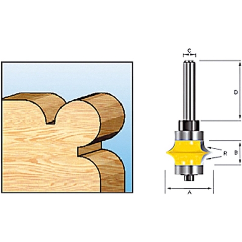 Makita Accessoires Kraal prof.fr+l. HM 28,6mm S8 - D-11710
