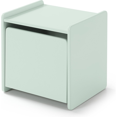 LUCEVI - Kiddy Kindernachtkastje- Hout - Groen - 40x36x41cm