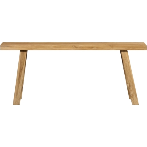 Bankje Bert - Hout - Naturel - Hout - 120x50x25cm (BxHxD)
