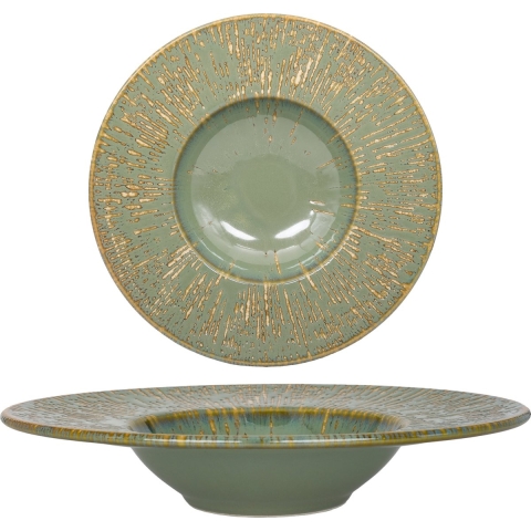 Bonna Pastabord - Sage Snell - Porselein - 28 cm (400cc) - set van 2