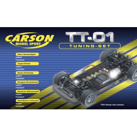 Carson Modellsport 908123 Reserveonderdeel TT-01(E) Tuningset