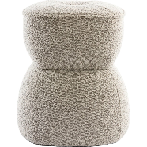 Light & Living Light&living Poef Ø40x46 cm LEYLA beige