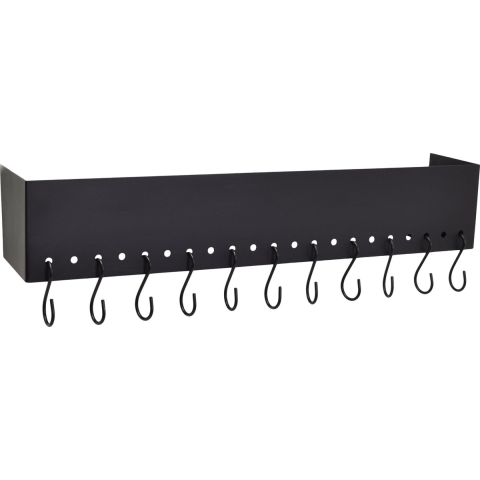 LOFT42 Hooky Kapstok - 11 S Haken - Metaal - Mat Zwart