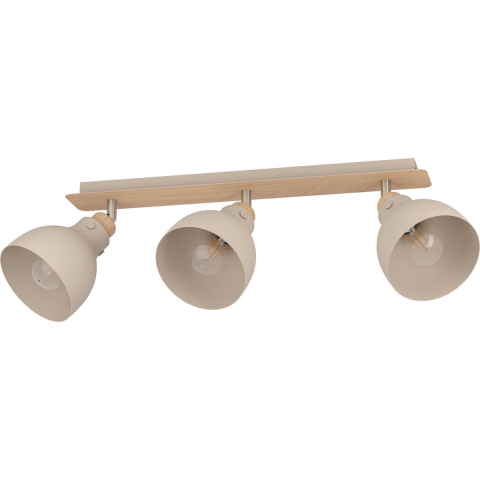 EGLO Arrecife Spot - E27 - 74,5 cm - Bruin|Beige - Staal