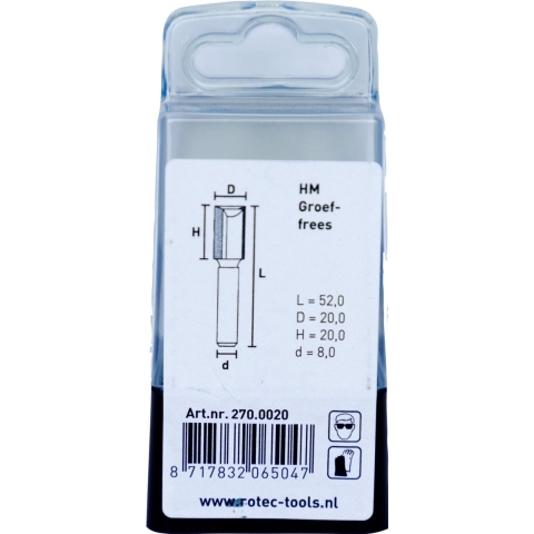 Rotec HM Groeffrees S=8,0 D=20,0 - 2700020
