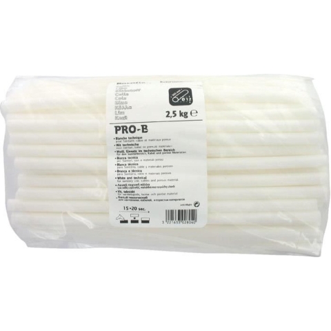 Rapid Lijmpatronen PRO-B Wit | Ø11-12 x 190 mm | 2,5 kg - 40302804