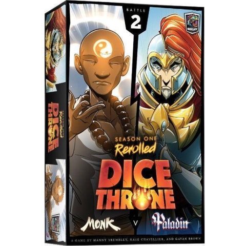 Dice Throne: Season One ReRolled: Monk vs. Paladin - Bordspel (ENG)