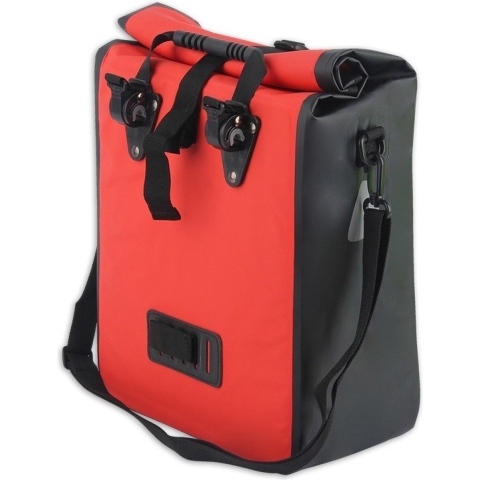 Enkele fietstas Valley XL e-Bike Red 21L