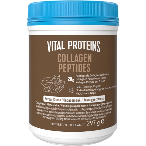Gratis Verzending: Vital Proteins Collagen Peptides Cacaosmaak 297 gr