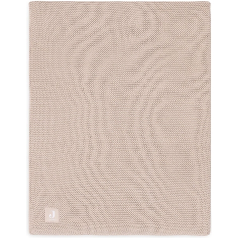 Deken Ledikant Jollein Basic Knit 100x150 Wild Rose