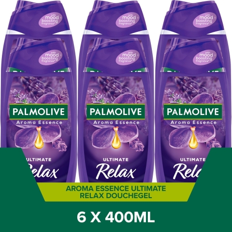 6x Palmolive Douchegel Aroma Essences Ultimate Relax 400 ml