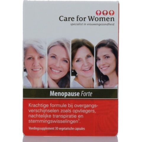 Gratis Verzending: Care For Women Menopause Forte 30 capsules