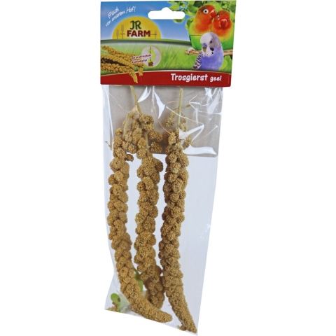 8x JR Farm Trosgierst Geel Parkiet&Grasparkiet 75 gr