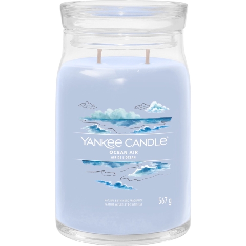 Yankee Candle Geurkaars Large Jar Ocean Air Signature 567 gr
