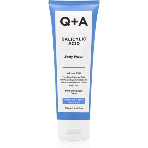3x Q+A Salicylic Acid Body Wash 250 ml