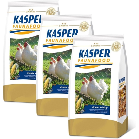 3x Kasper Faunafood Vitamix Krielkip 3 kg