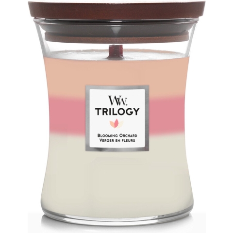 WoodWick Geurkaars Medium Trilogy Blooming Orchard 275 gr
