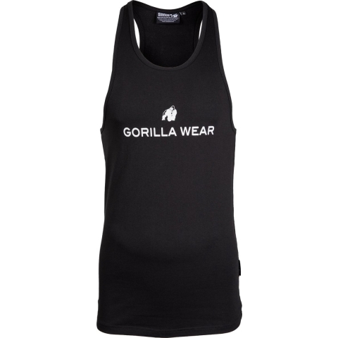 Gorilla Wear Carter Stretch Tank Top - Zwart - 2XL