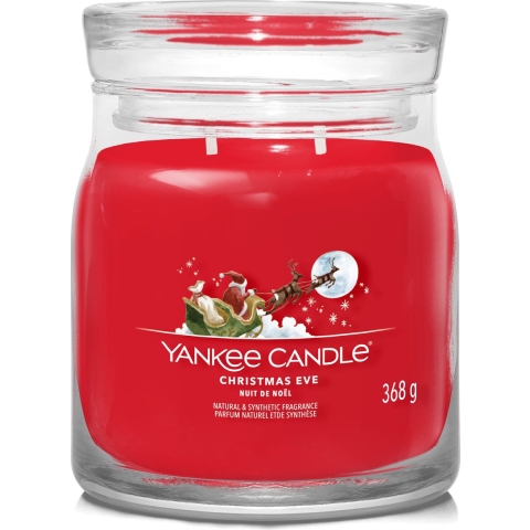 Yankee Candle Geurkaars Medium Jar Christmas Eve 368 gr