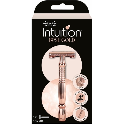 Wilkinson Intuition Scheermes Rose Gold Safety Razor