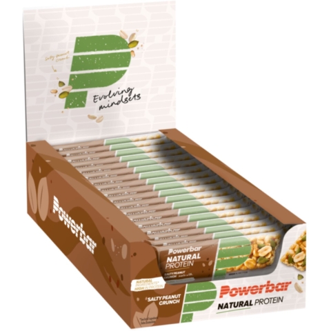 Powerbar Natural Protein Bar - 18 x 40 gr - Salty Peanut Crunch