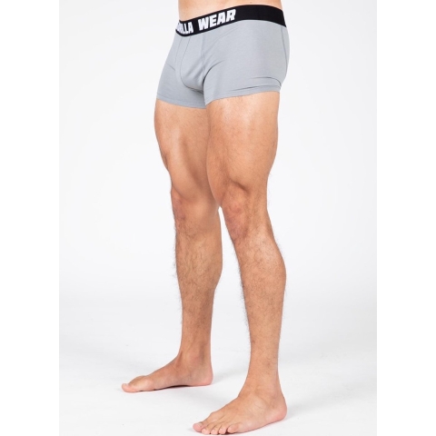 Gorilla Wear Boxershorts 3-Pack - Grijs / Blauw / Rood - 3XL