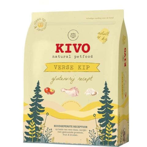 Kivo Verse Kip Glutenvrij 4 kg