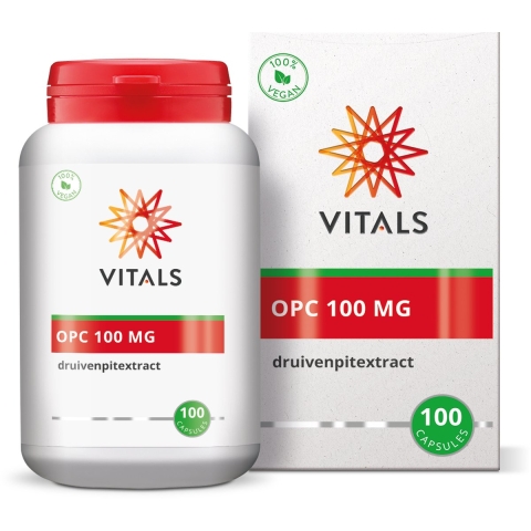 Gratis Verzending: Vitals Opc 100 mg 100 capsules