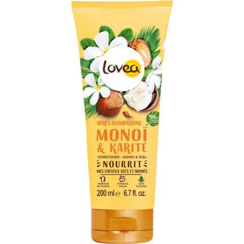 4x Lovea Monoï&Shea Conditioner 200 ml