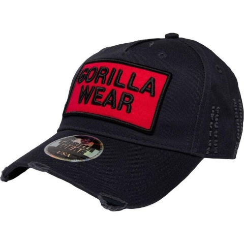 Gorilla Wear Harrison Pet - Zwart/Rood