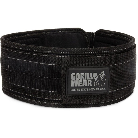 Gorilla Wear 4 Inch Nylon Halterriem - M/L