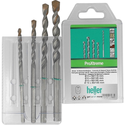 Heller ProXtreme betonborenset 5/6/8/10mm