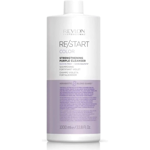 Revlon Re-Start Strengthening Purple Cleanser Shampoo 1000ml