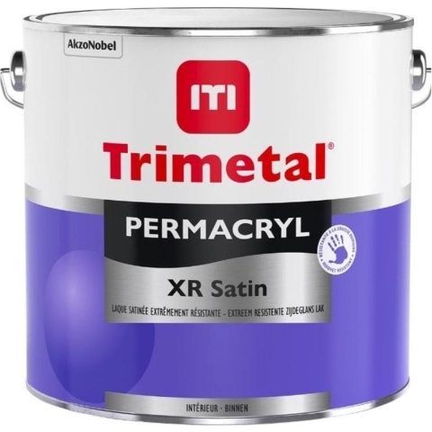 Trimetal Permacryl XR Satin Lak - Op Kleur Gemengd - 500ML