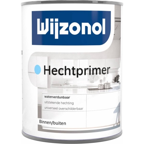 Wijzonol Hechtprimer Interieur Waterverdunbaar - Op Kleur Gemengd - 1L