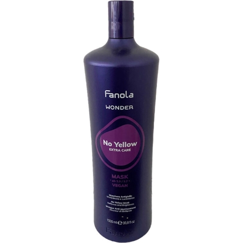 Fanola No yellow Wonder Silver Shine Care Mask 1000ml