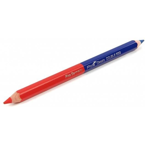 PICA 559 dubbel potlood ROOD/blauw 17,5 cm (10 stuks)