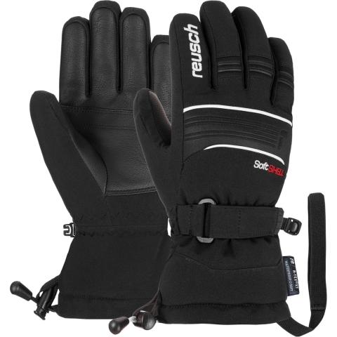 Reusch Kondor R-TEX XT Junior skihandschoenen zwart/wit, 4