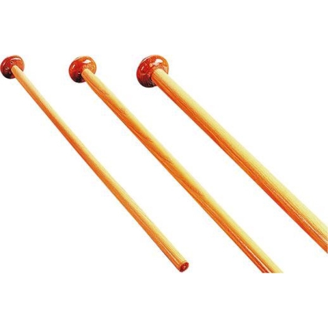 MW Vlaggenstok hout recht met knop 150 cm essen