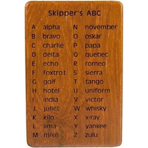 ARC Skipper's ABC 15,5x10 cm