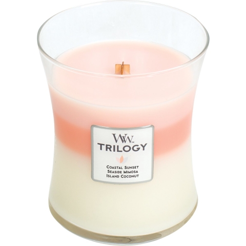 WoodWick Trilogy Candle Island Getaway Medium