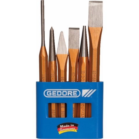 Gedore 106 - 106 D 6-delige Beitelset