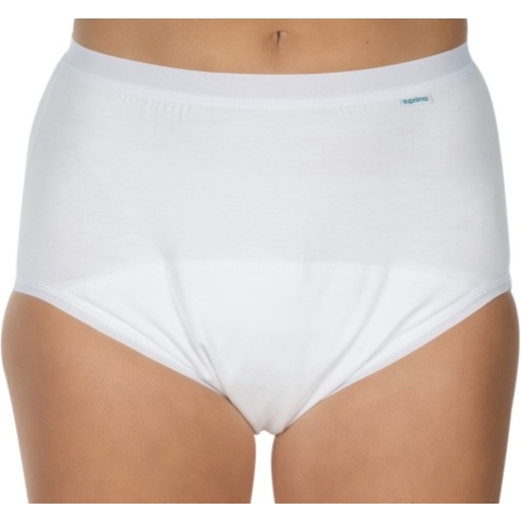 Suprima 1245 Slip Katoen + Beschermlaag PU + Fixatiezakje Maat 54 | 1 stuk