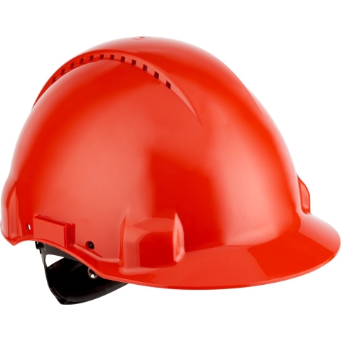 3M Peltor G3000 Veiligheidshelm Met Draaiknop - Rood