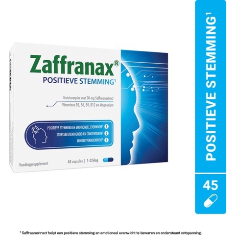 Zaffranax Mentaal Welzijn | 30 capsules