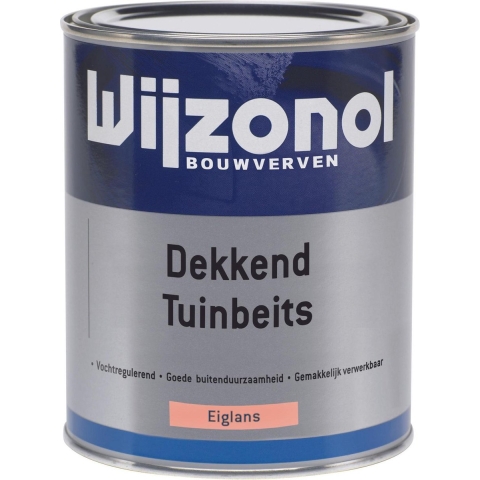 Wijzonol Dekkend Tuinbeits - Op Kleur Gemengd - 1L