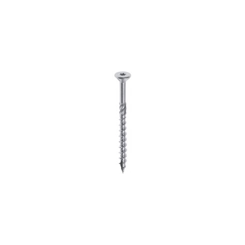 Woodies 61850401 Ultimate Spaanplaatschroef - RVS - Verzonken Kop - Deeldraad - TX25 - 5.0 X 50mm (200st)