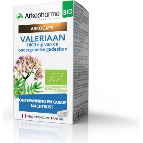 Arkocaps Valeriaan Bio | 150 capsules