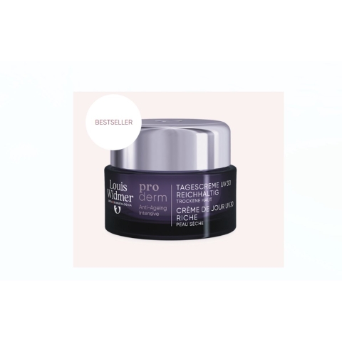 Louis Widmer Proderm Dagcrème UV 30 Rijke Textuur (zonder Parfum) | 50 ml