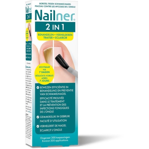 Nailner Schimmelnagelborsteltje 2 in 1 | 5 ml